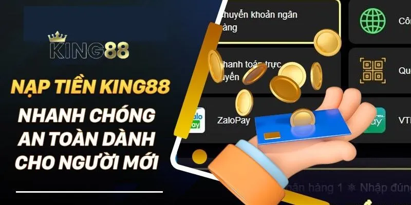 Hướng Dẫn Nạp Tiền King88 Siêu Đơn Giản